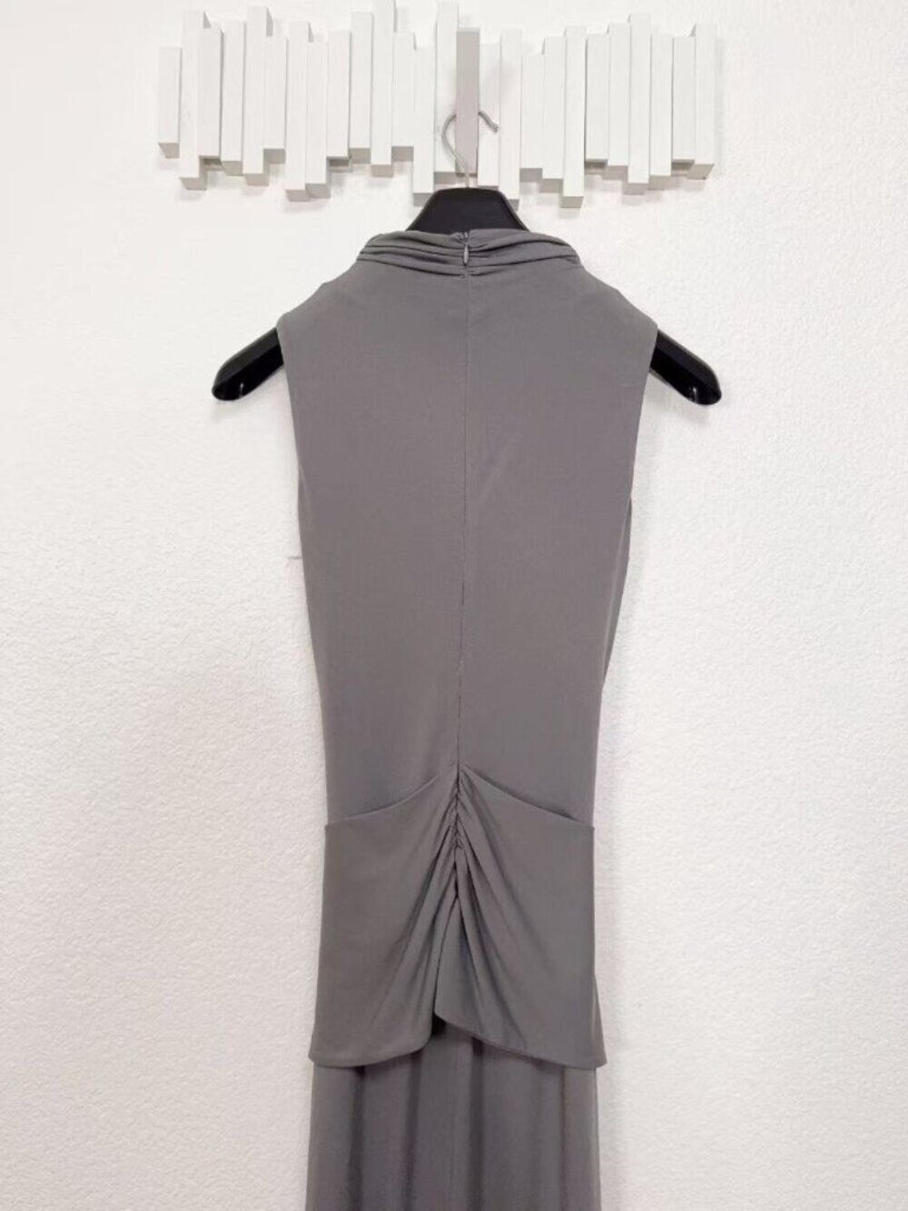 NWT NIA Victoria Soft Silhouette Maxi Dress Grey - Picture 7 of 10